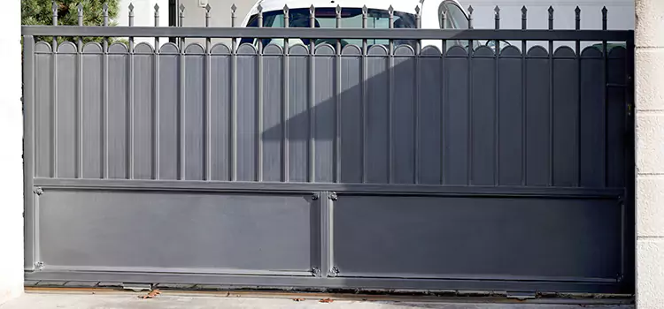 Metal Driveway Gate Installation New Albany